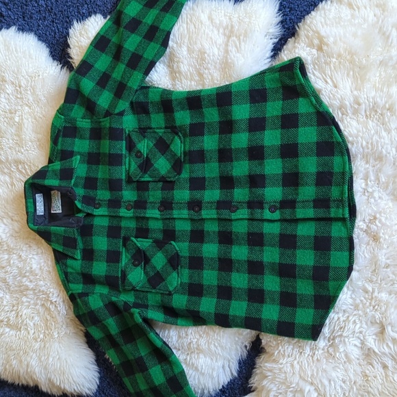 Buffalo Plaid Wool Shacket - Picture 3 of 15